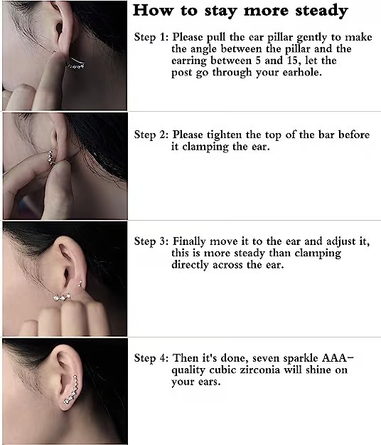 🔥Seven Star Diamond Stud Earrings