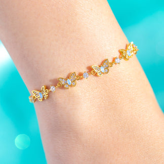 Noir Butterfly Bracelet