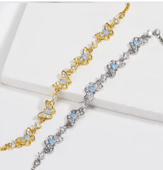 Noir Butterfly Bracelet
