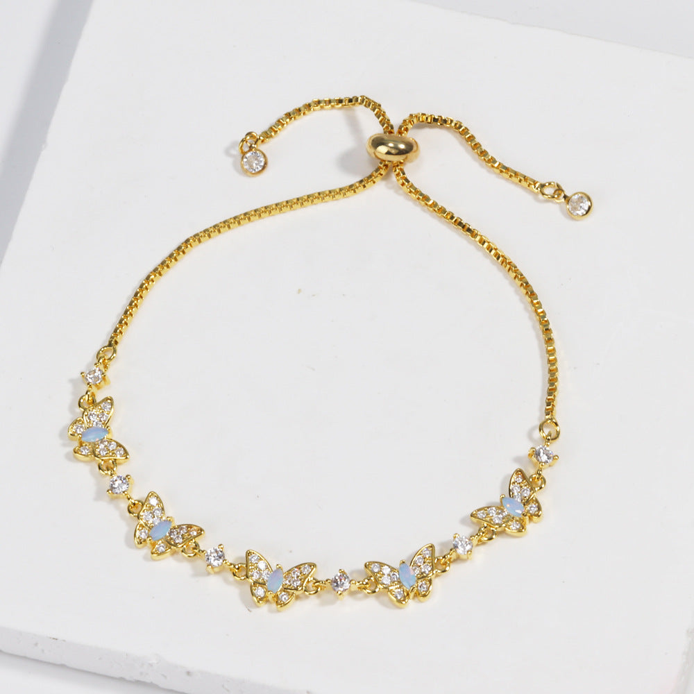 Noir Butterfly Bracelet