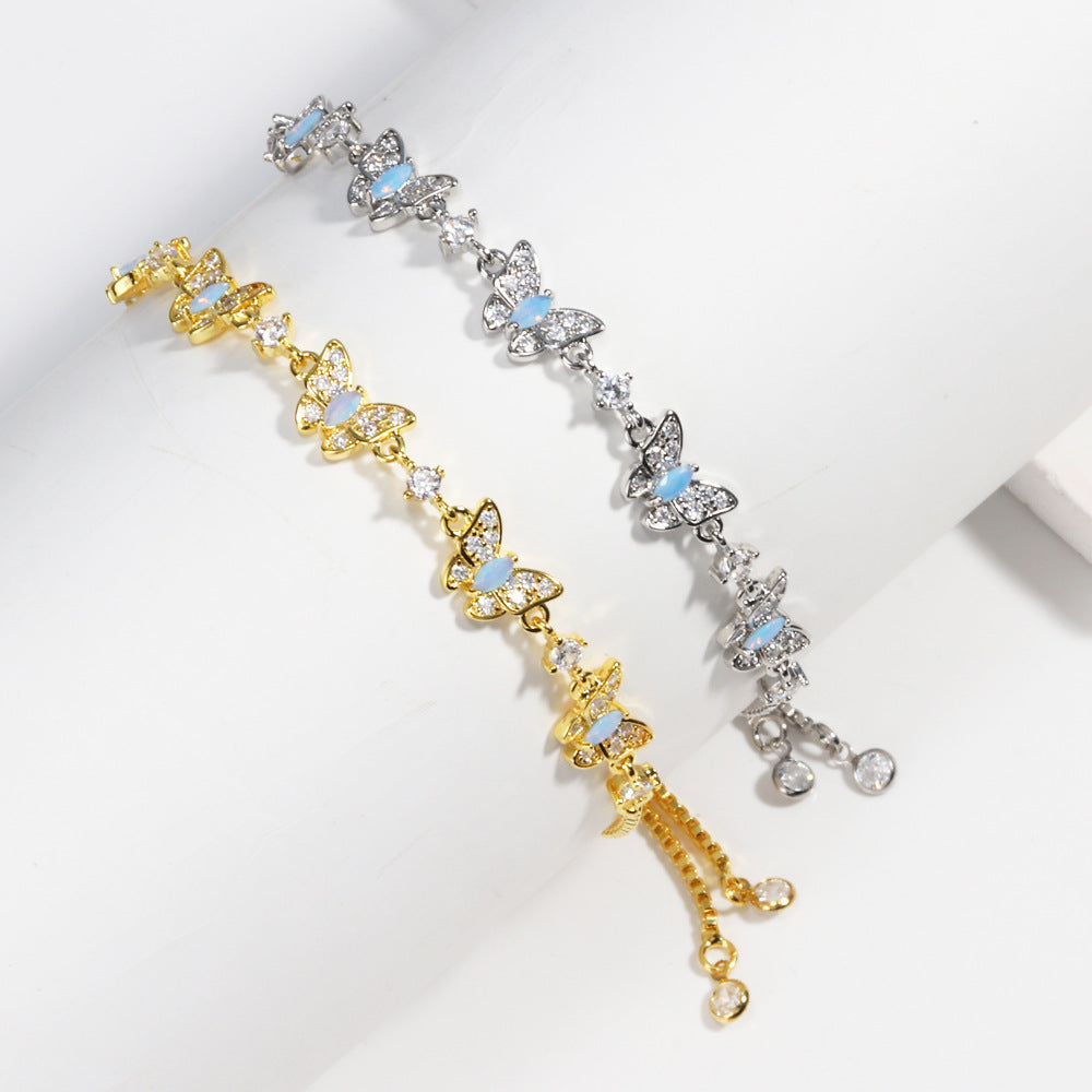 Noir Butterfly Bracelet