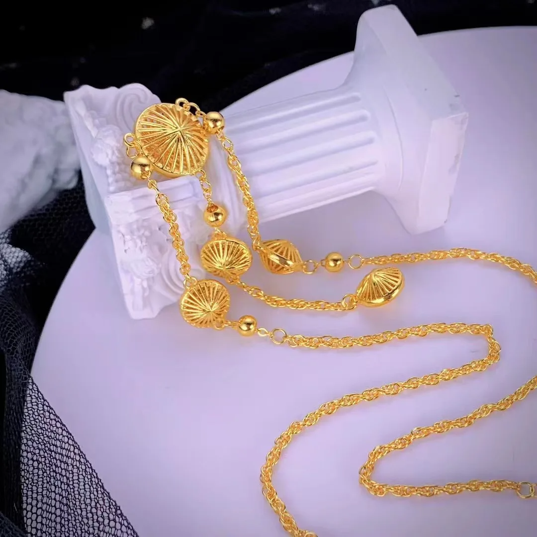 Circle Tassel Necklace