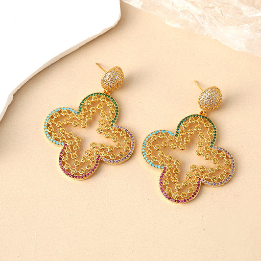 Women's elegant personality earrings